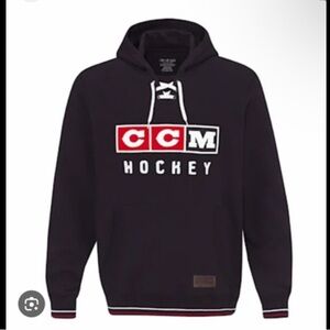 CCM Hockey Classic Lace Fleece Hoodie lacer style